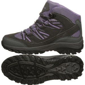 Bearpaw Tallac‎ Womens Hiking Boots Grey Purple Size 11 Flat Heel